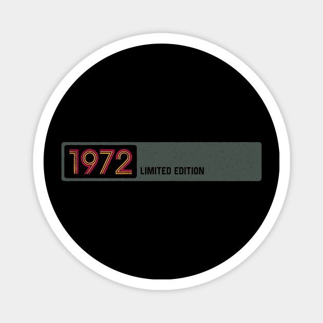 Limited Edition 1972 / 2 Magnet by attadesign